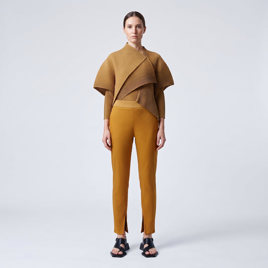 Tailored Mustard Slim Fit Trousers