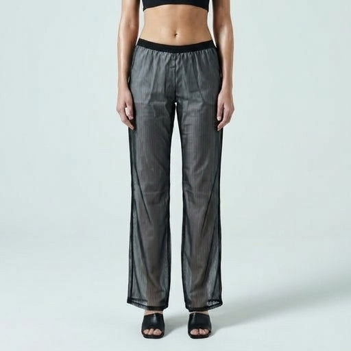 Tailored Pinstripe Side-Stripe Trousers
