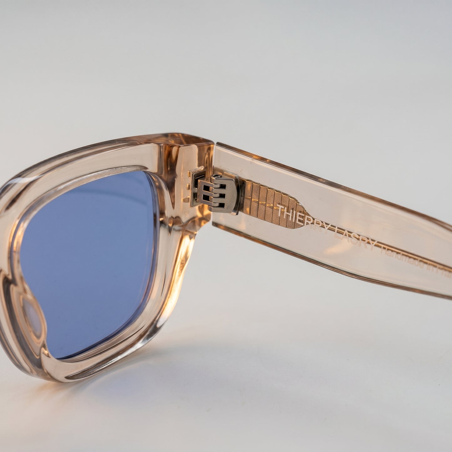 Translucent Square Blue Sunglasses