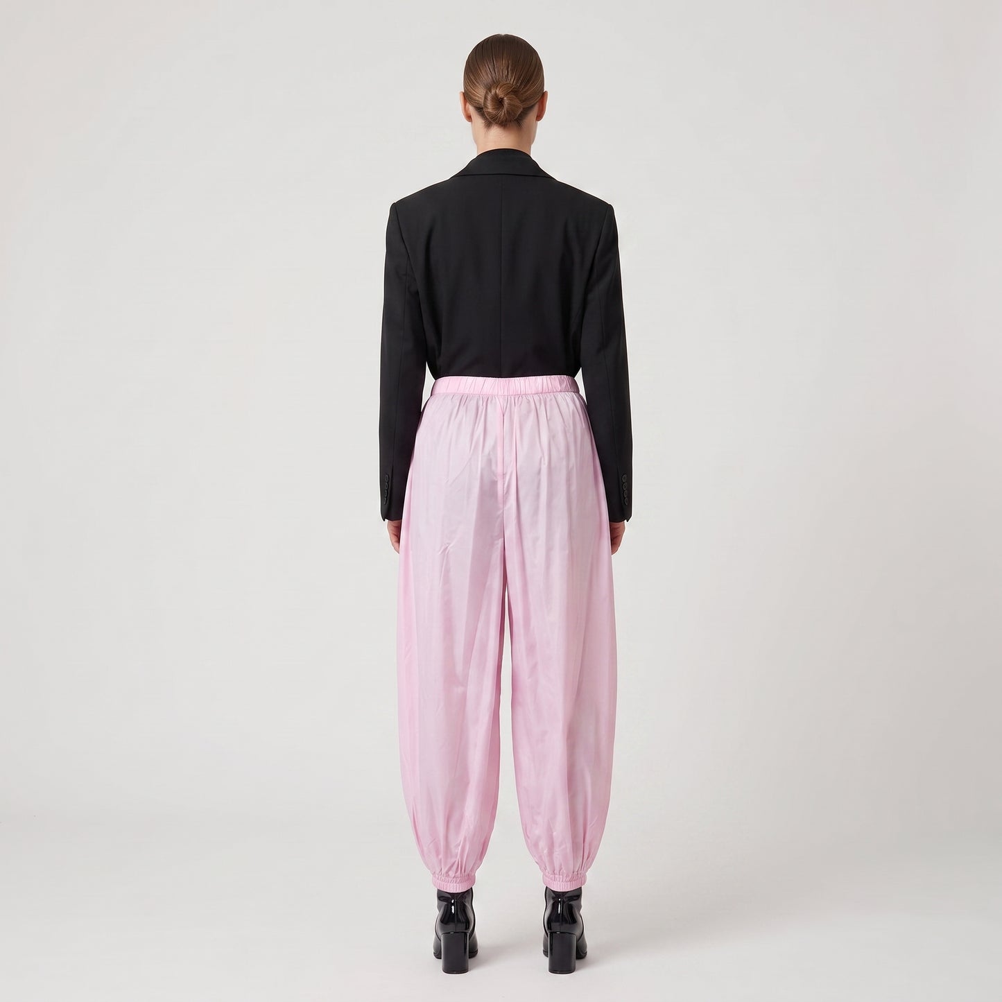 Pastel Pink Balloon Trousers