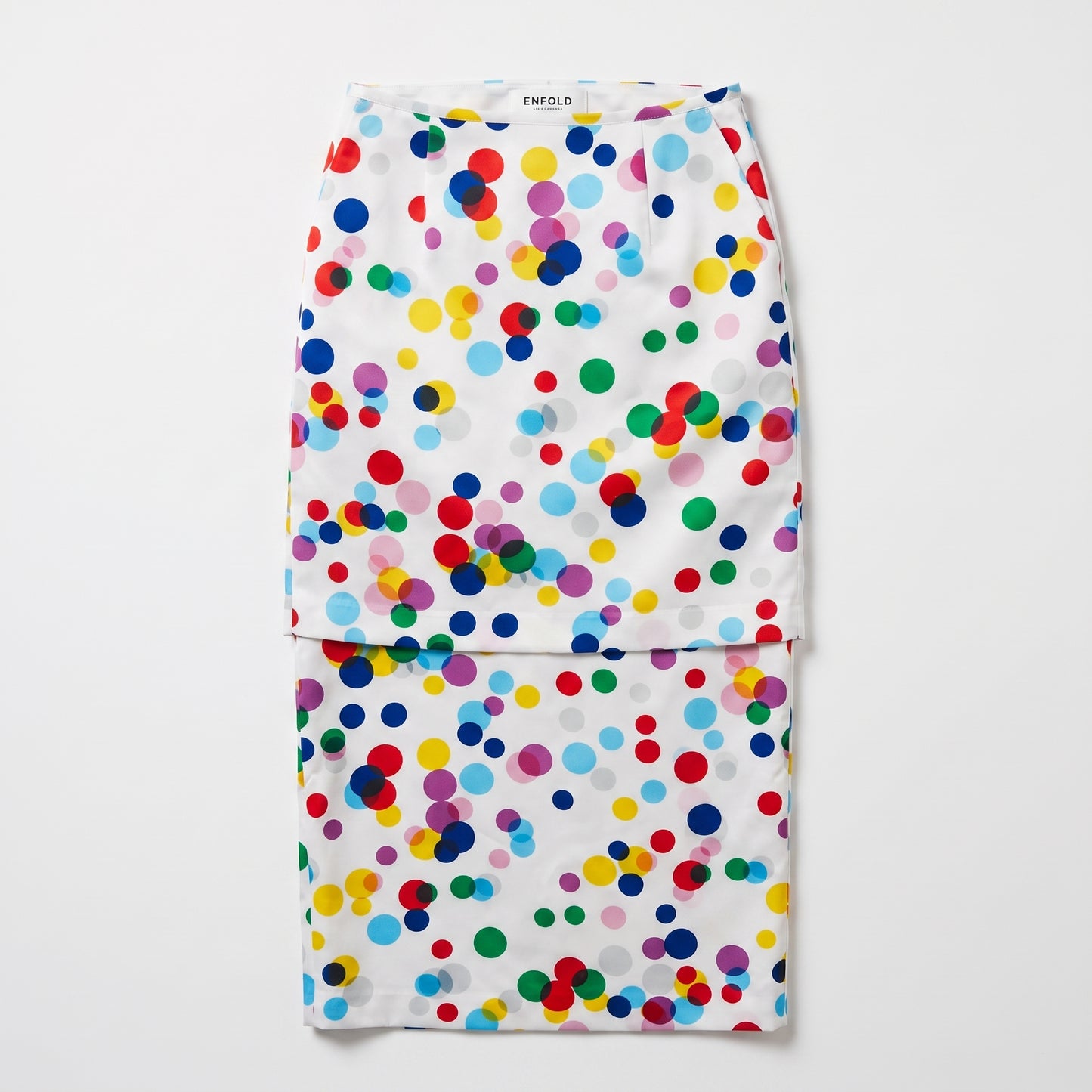 Polka Dot Midi Skirt