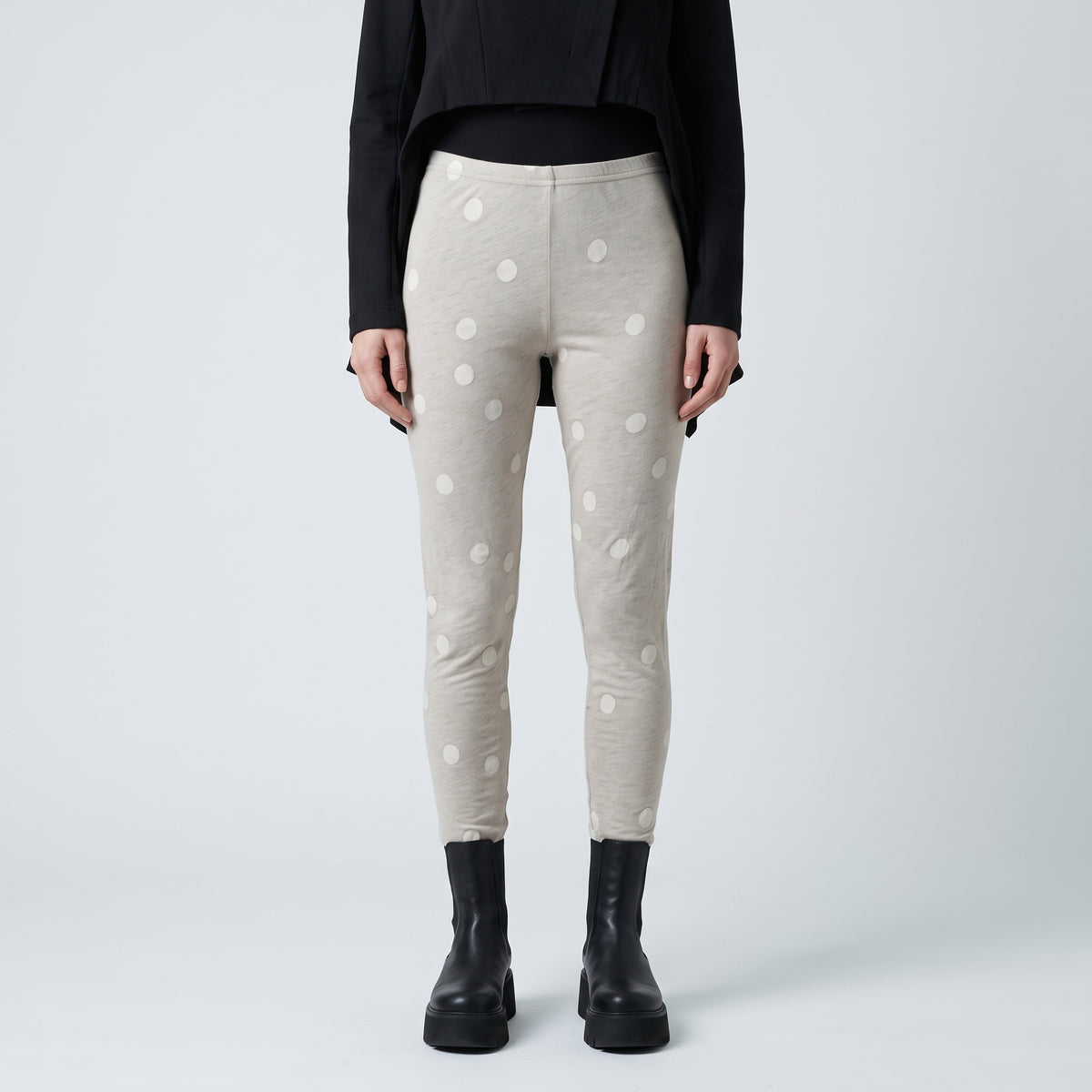Polka Dot Jersey Leggings