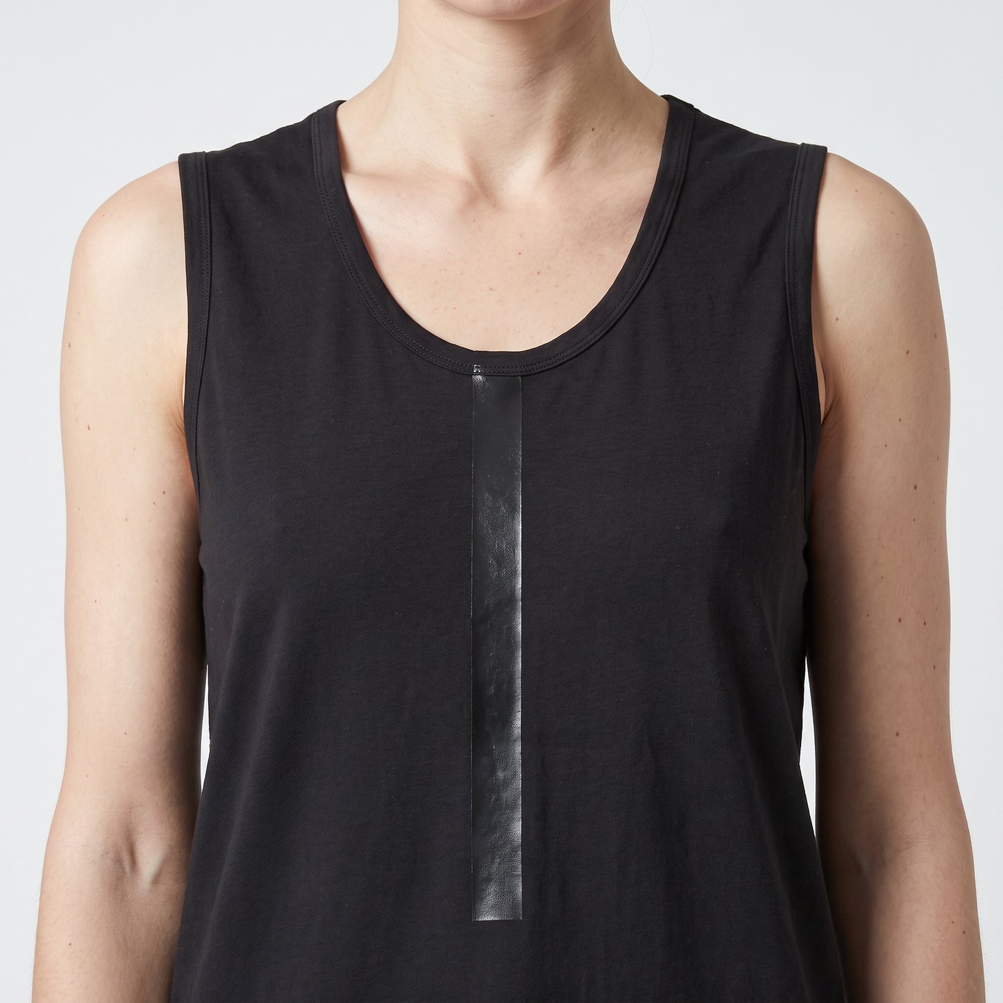 Minimalist Sleeveless Cotton Tank