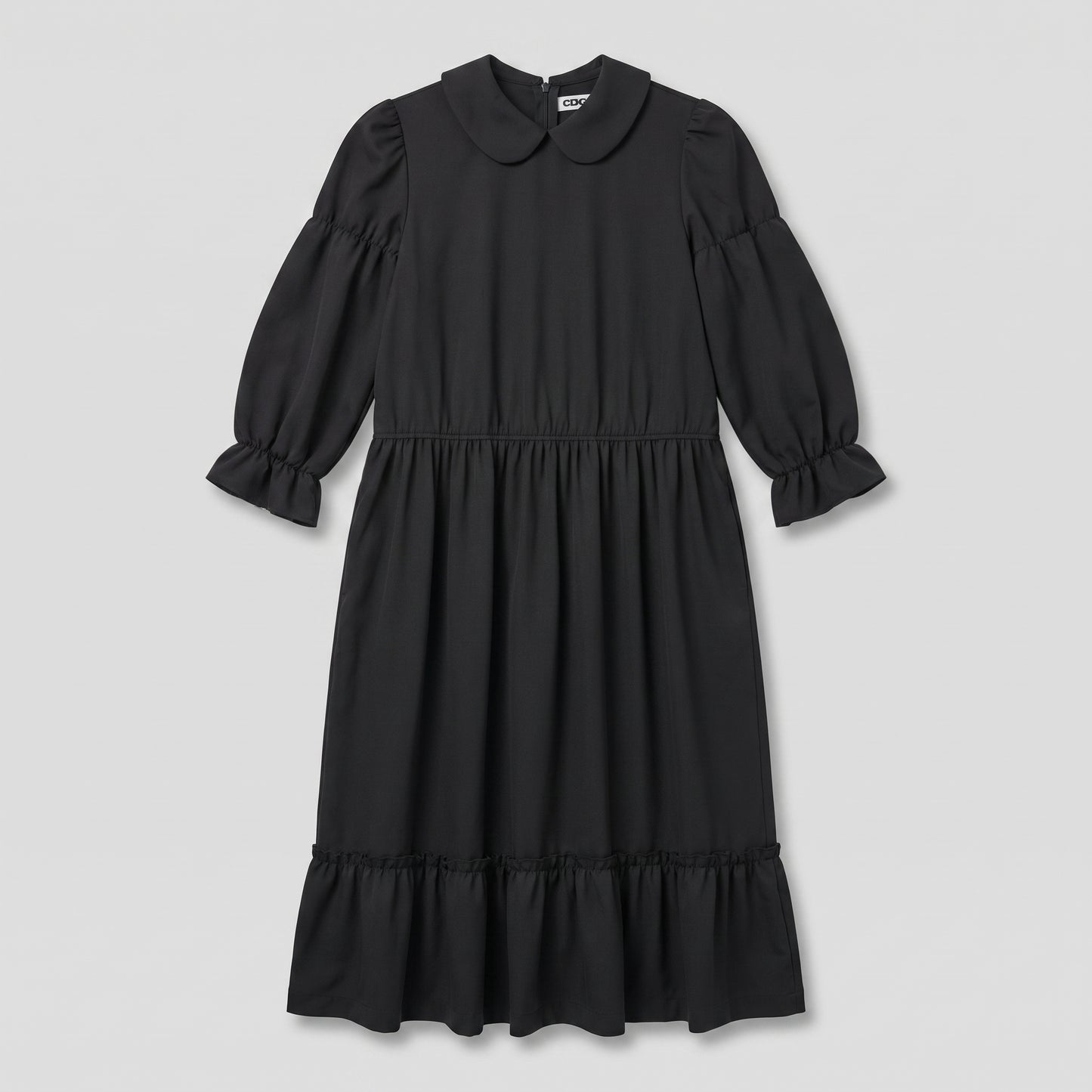 Black Peter Pan Collar Dress
