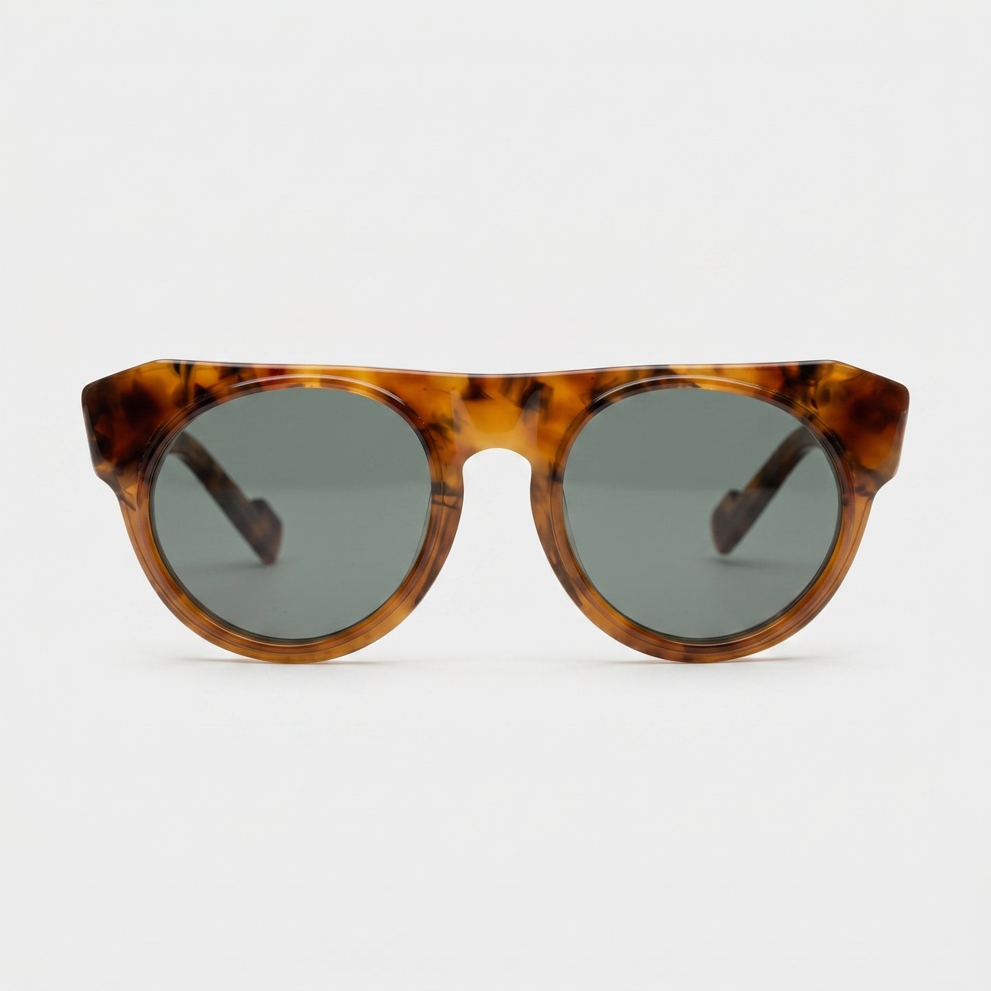 Tortoiseshell Flat Top Sunglasses
