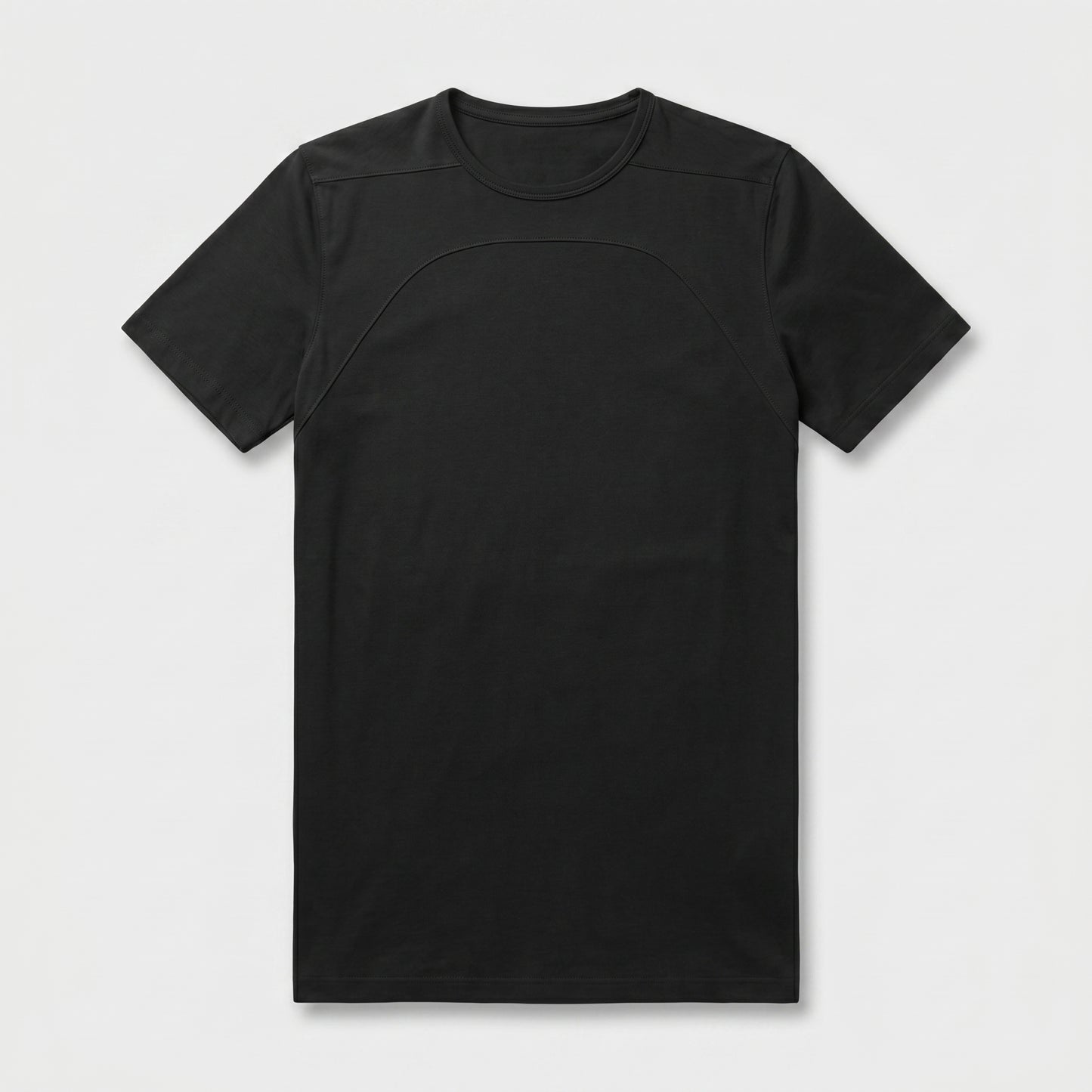 Minimalist Curved Seam Tee
