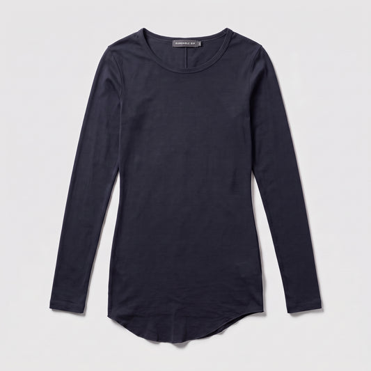 Essential Long Sleeve Crewneck Tee
