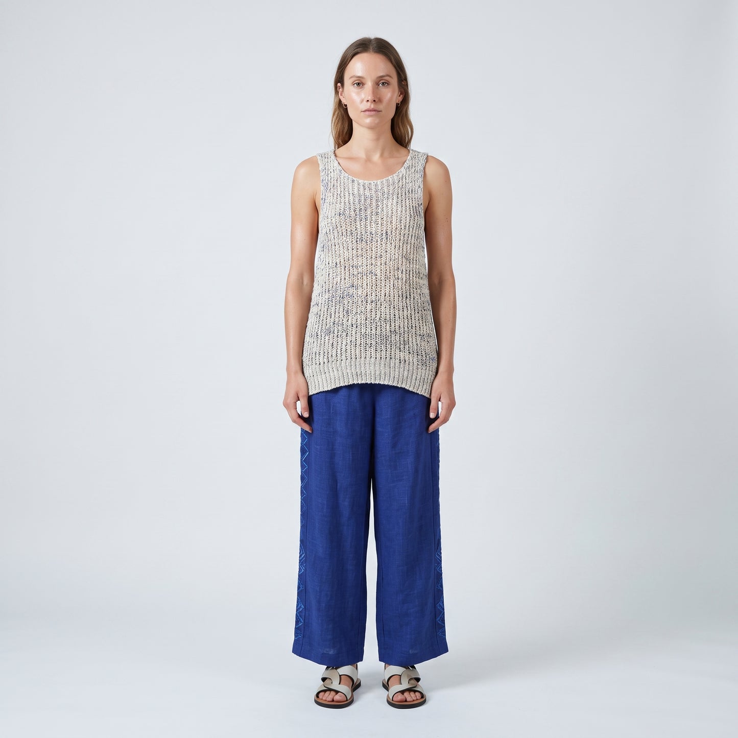 Melange Chunky Knit Top
