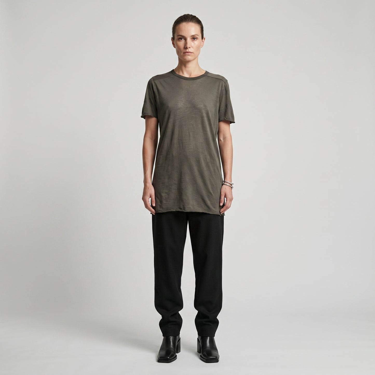 Minimalist Slub Cotton T-Shirt