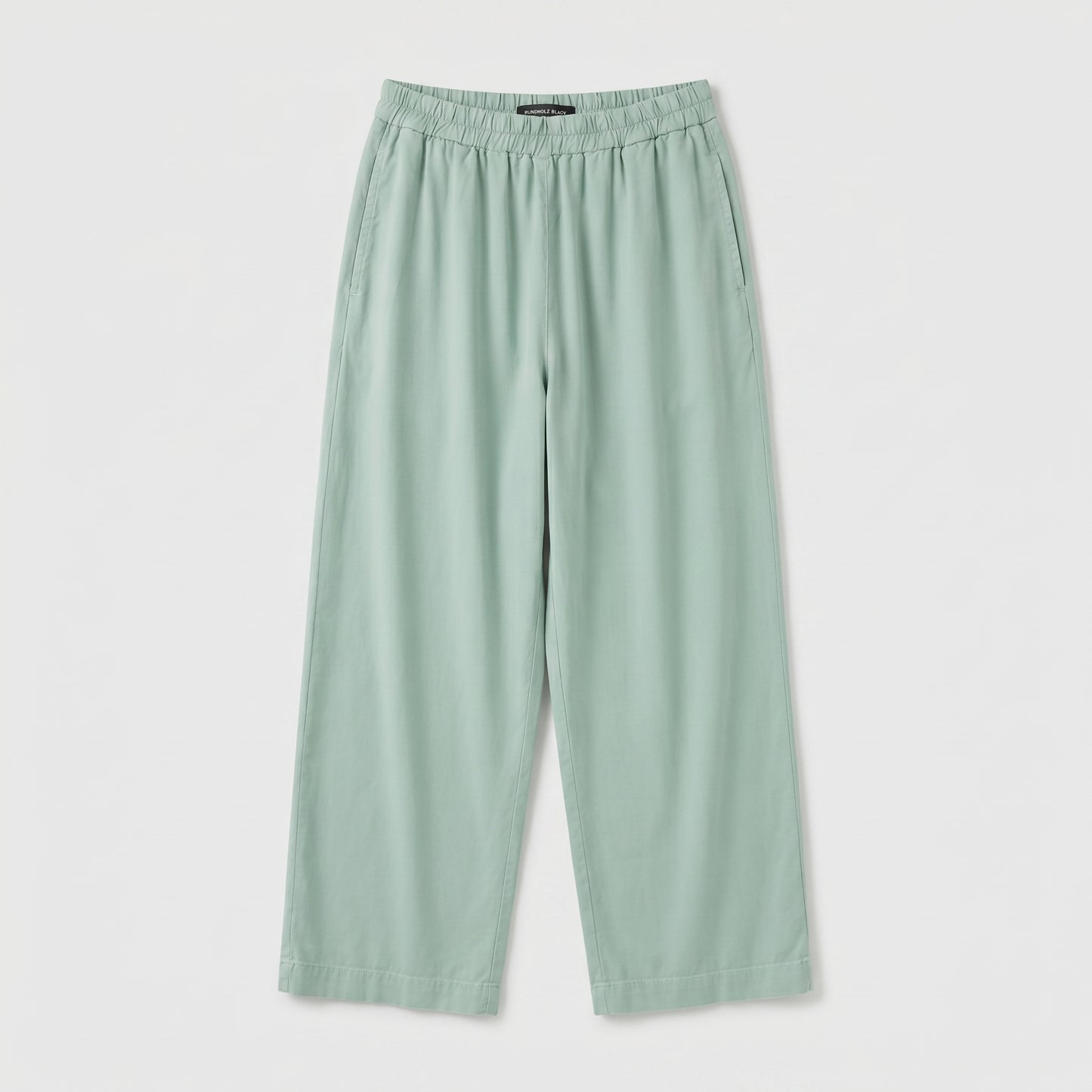 Sage Wide Leg Cropped Trousers