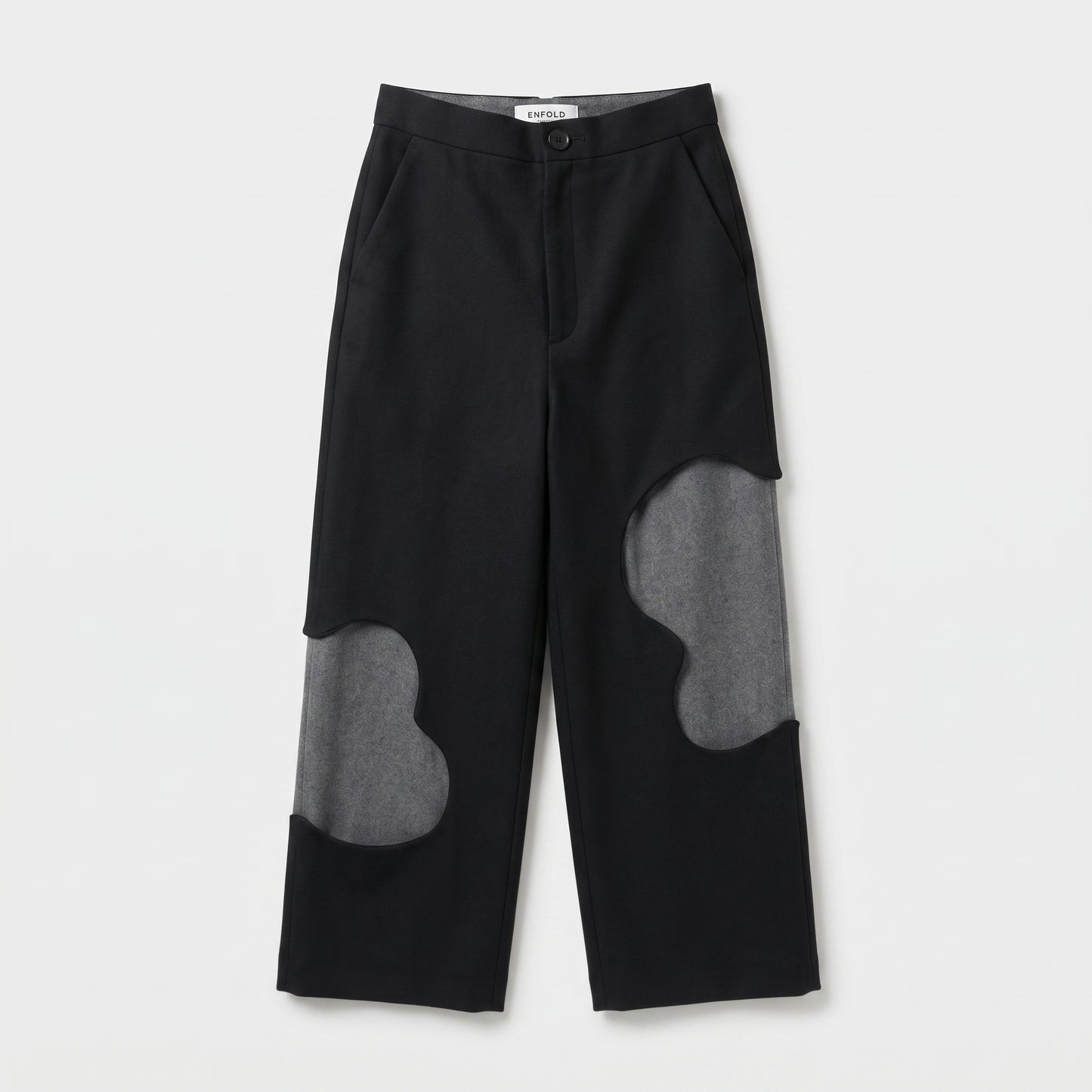 Sculptural Cutout Tailored Trousers