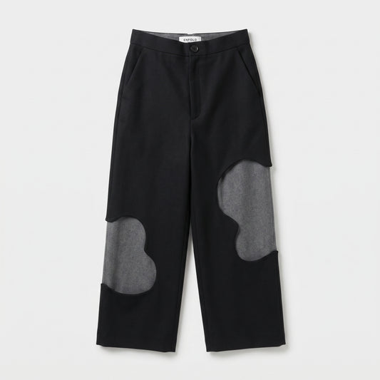 Sculptural Cutout Tailored Trousers