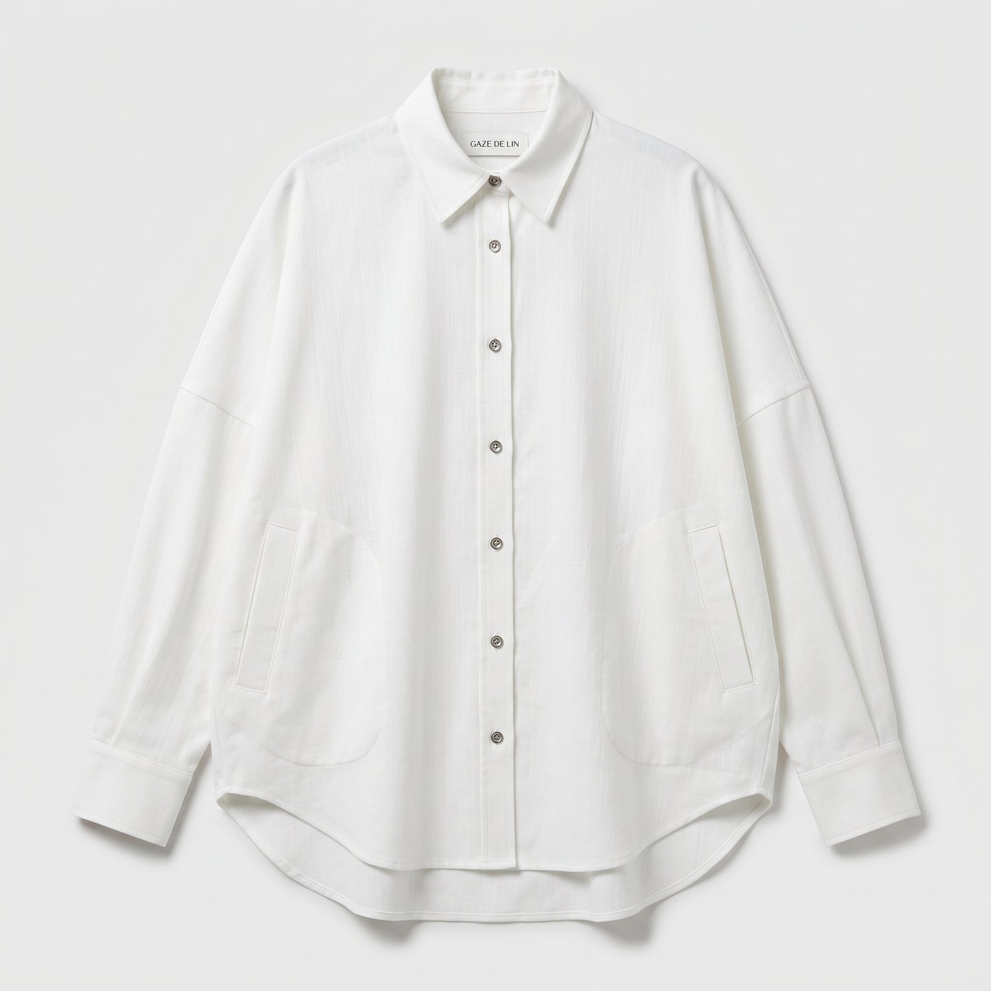 Essential Oversized White Cotton Shirt
