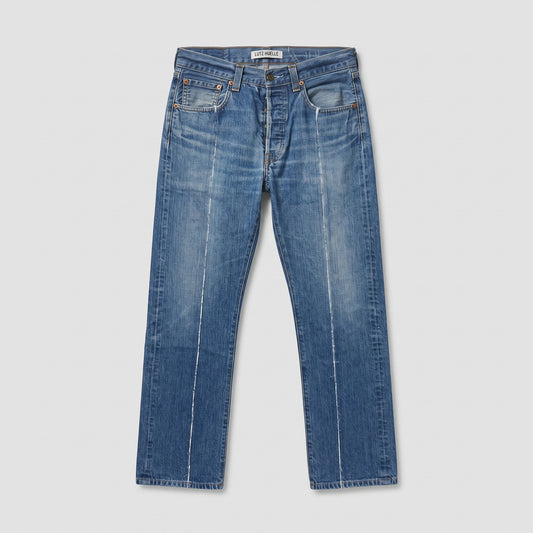 Classic Straight Leg Denim Jeans