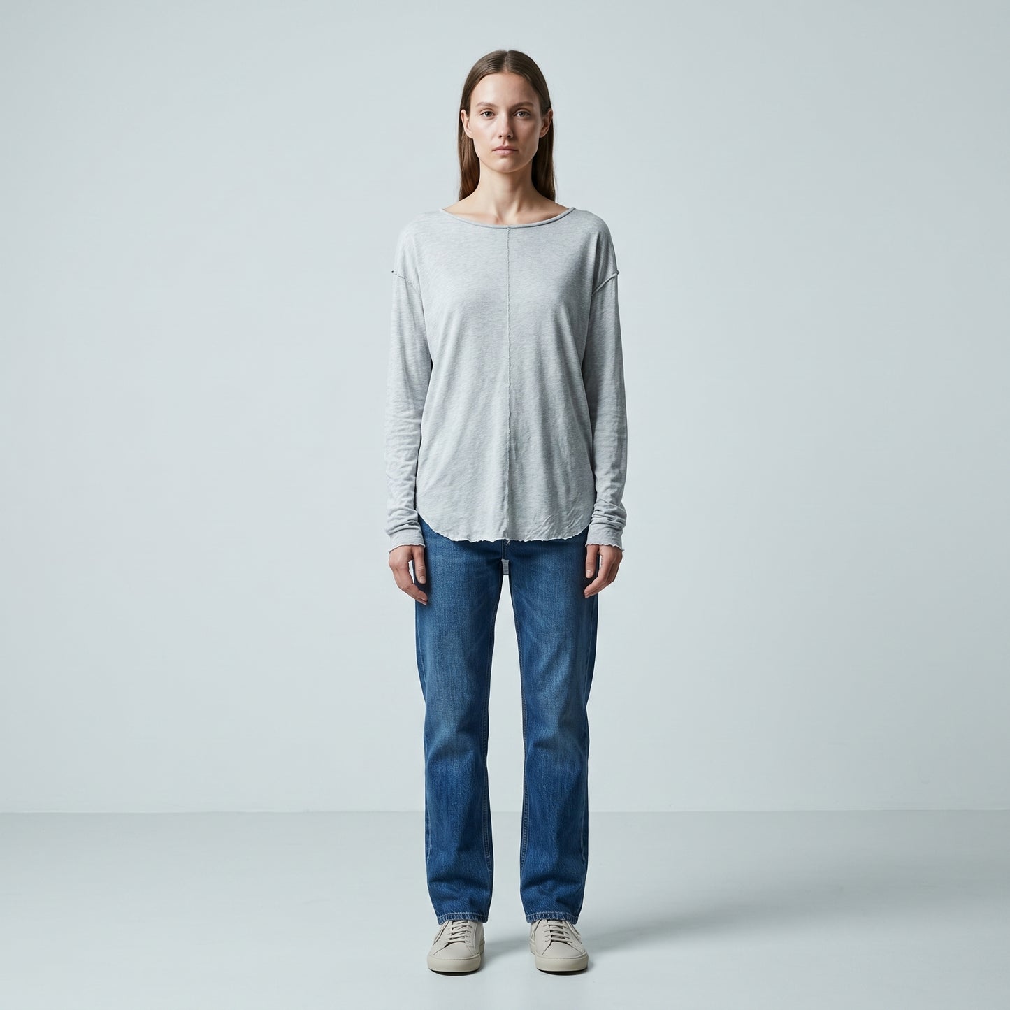 Essential Raw Edge Long Sleeve