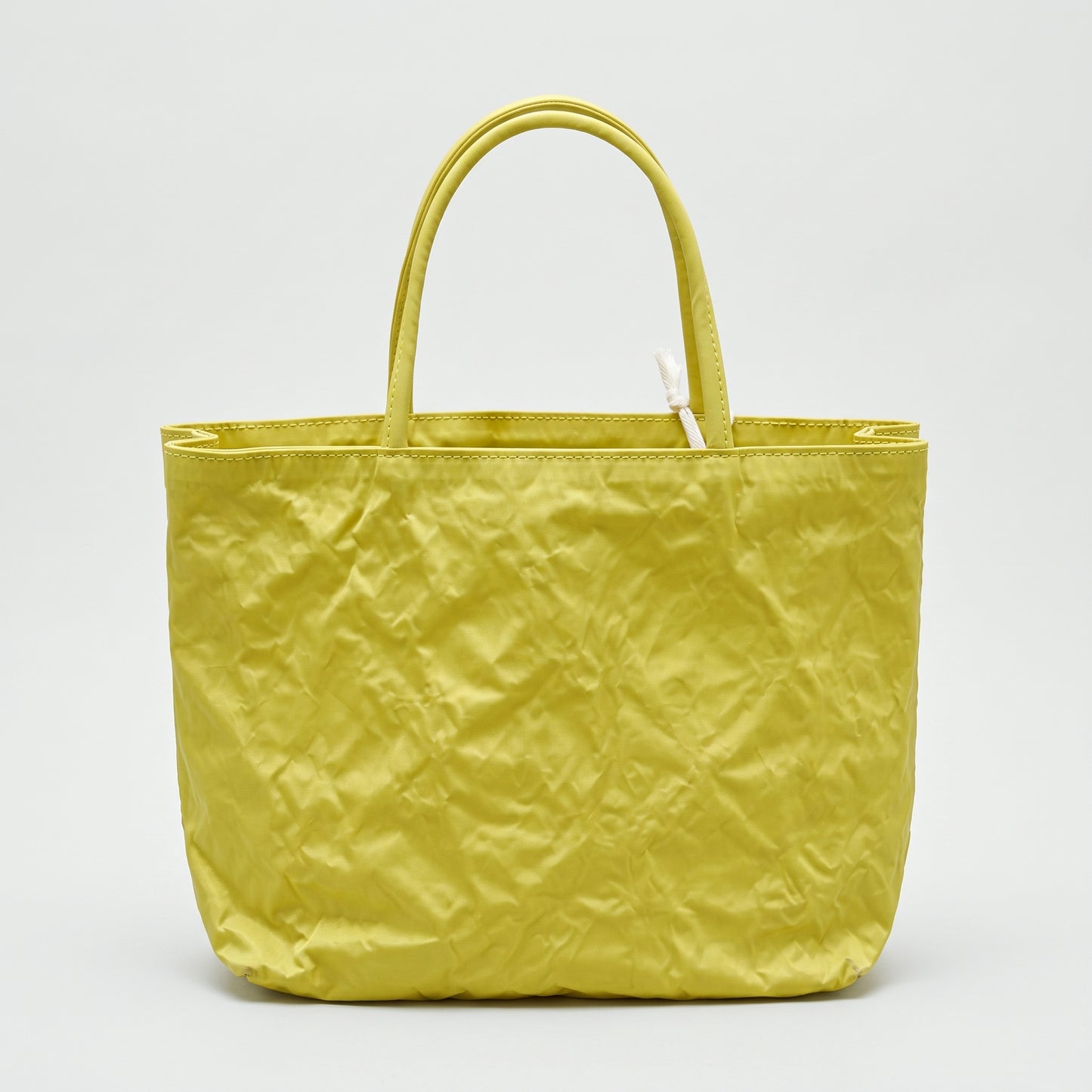 Crinkled Chartreuse Tote Bag