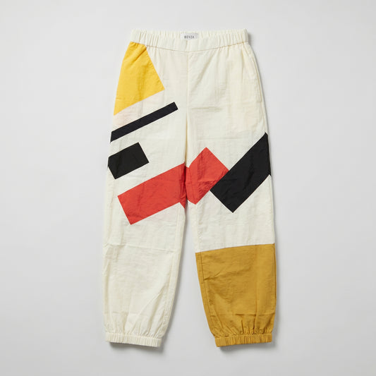 Abstract Geometric Jogger Trousers