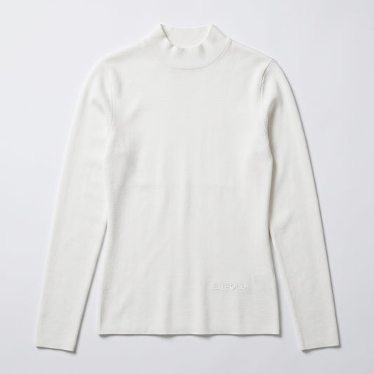 Minimalist Mock Neck Knit Top