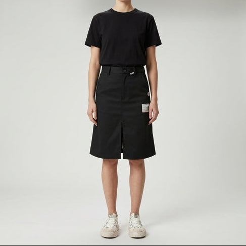 Tailored Front Slit Skort