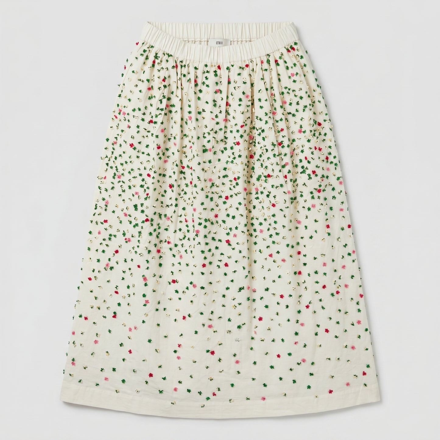 Floral Print Midi Skirt