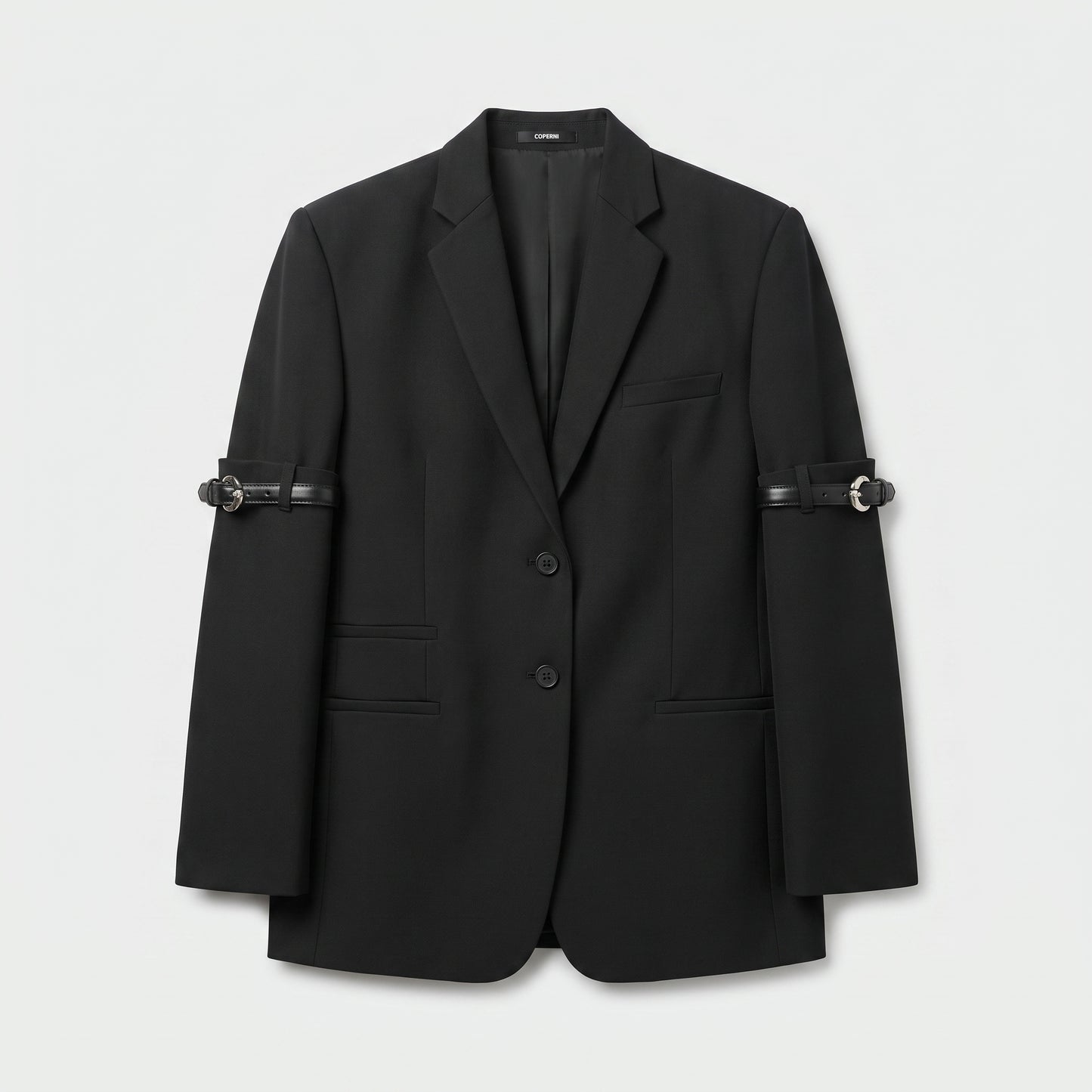 Buckled Detail Tailored Blazer