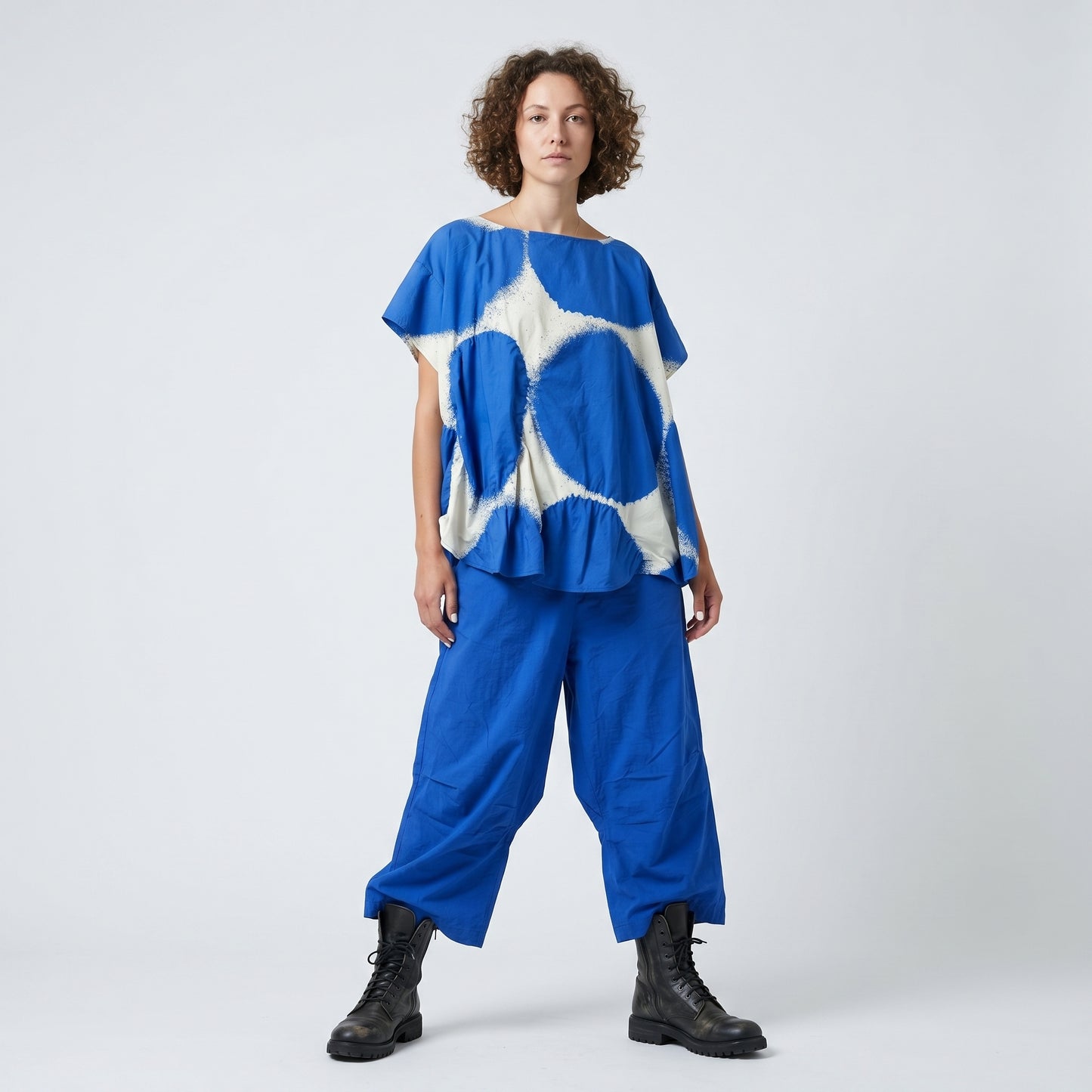 Oversized Graphic Cotton Top