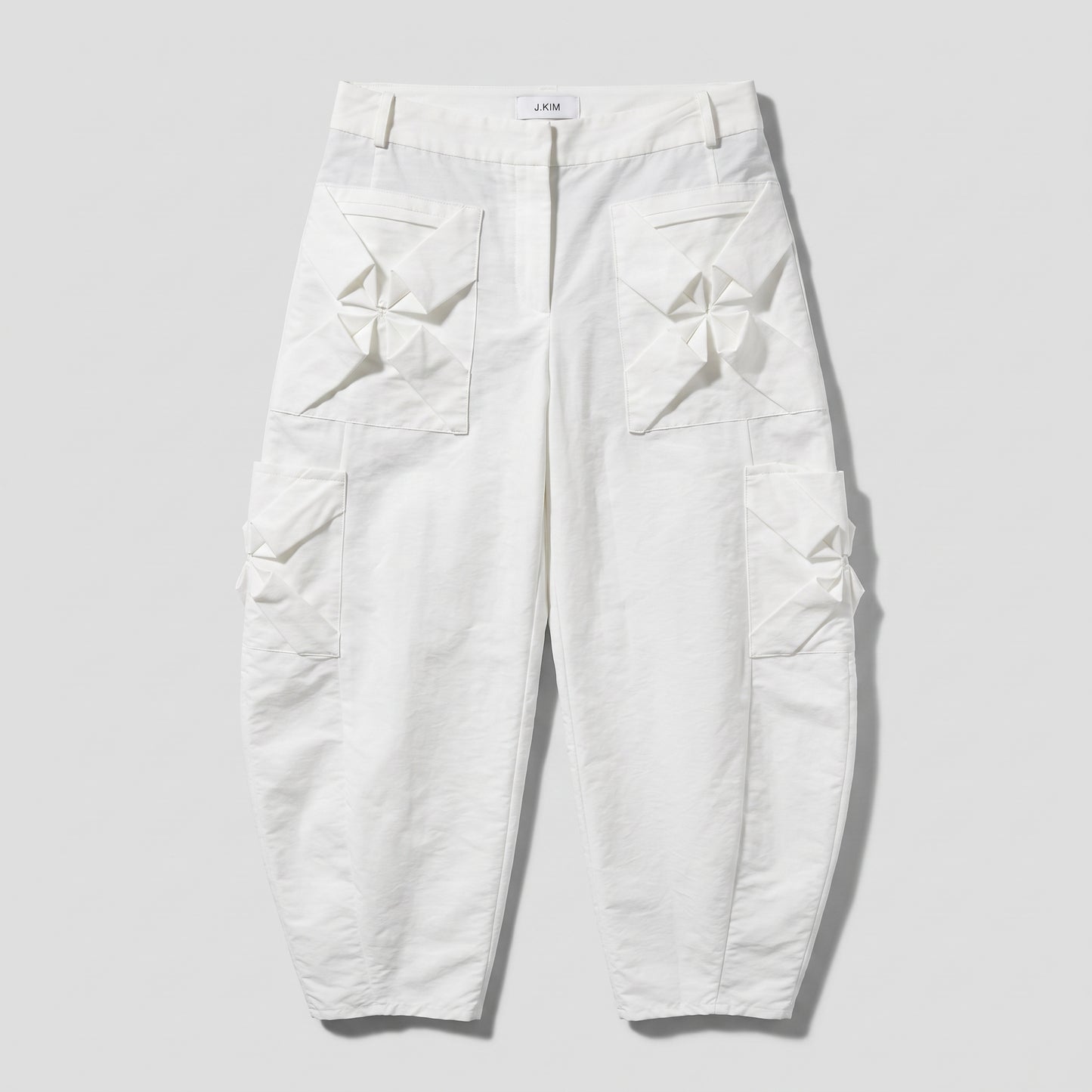 Architectural Origami Detail Cargo Trousers