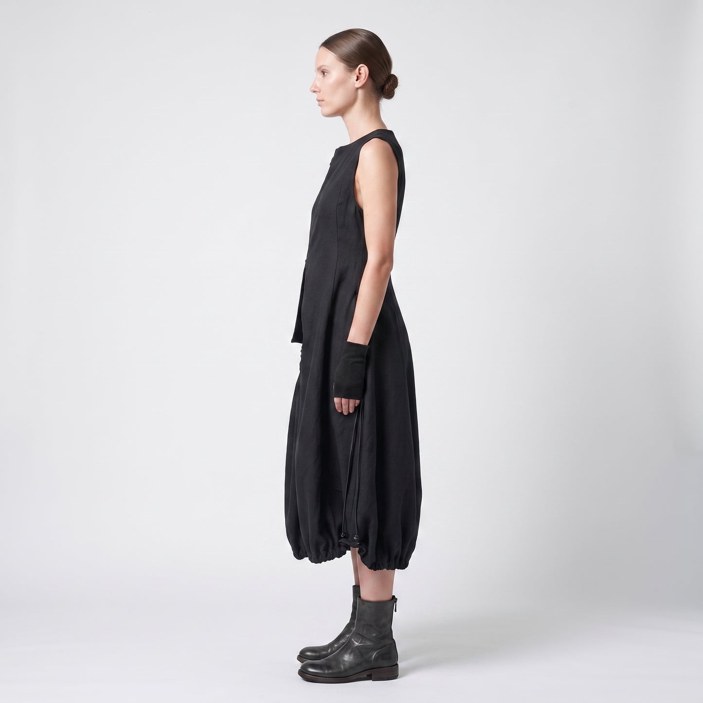 Architectural Asymmetric Tiered Vest