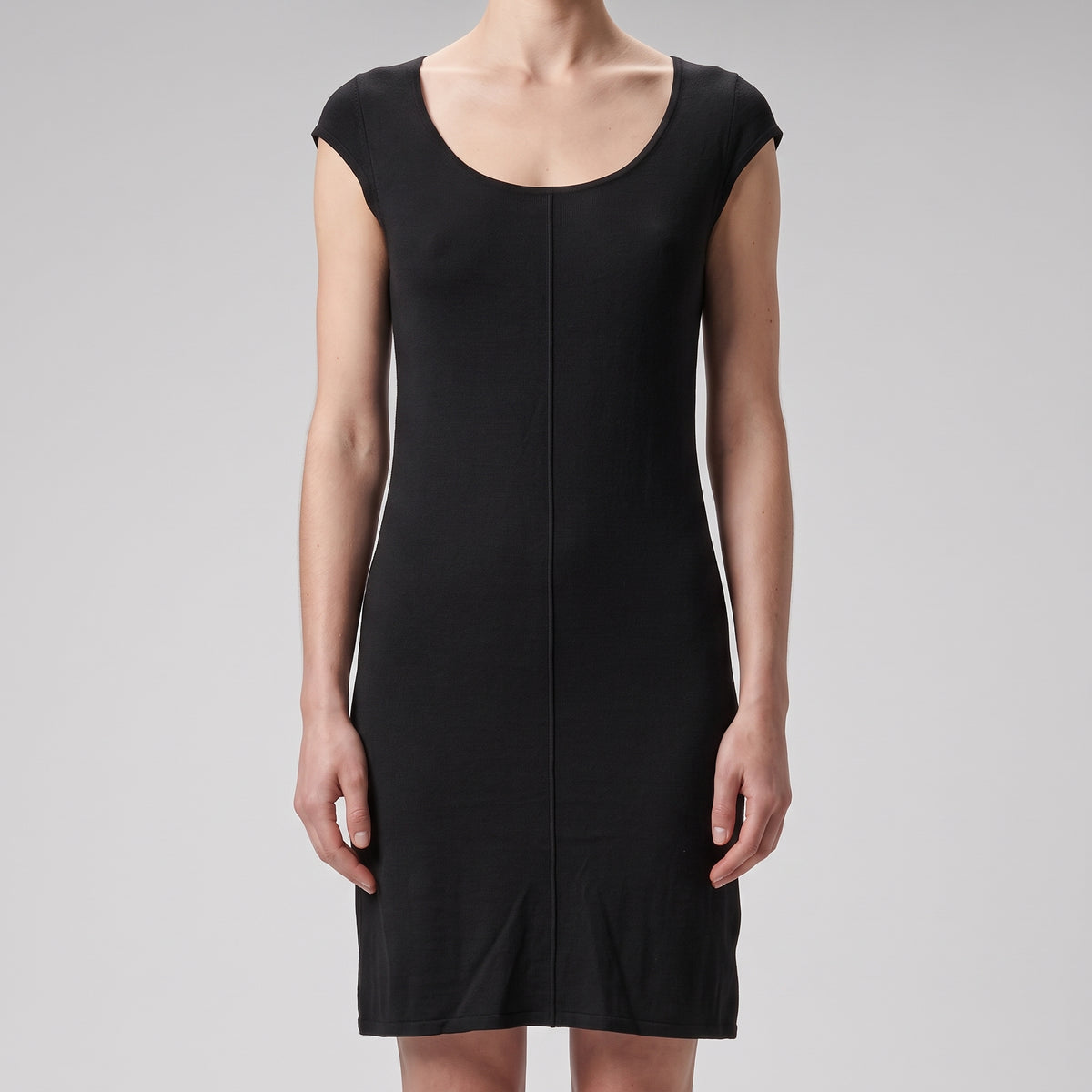 Essential Black Cap Sleeve Top