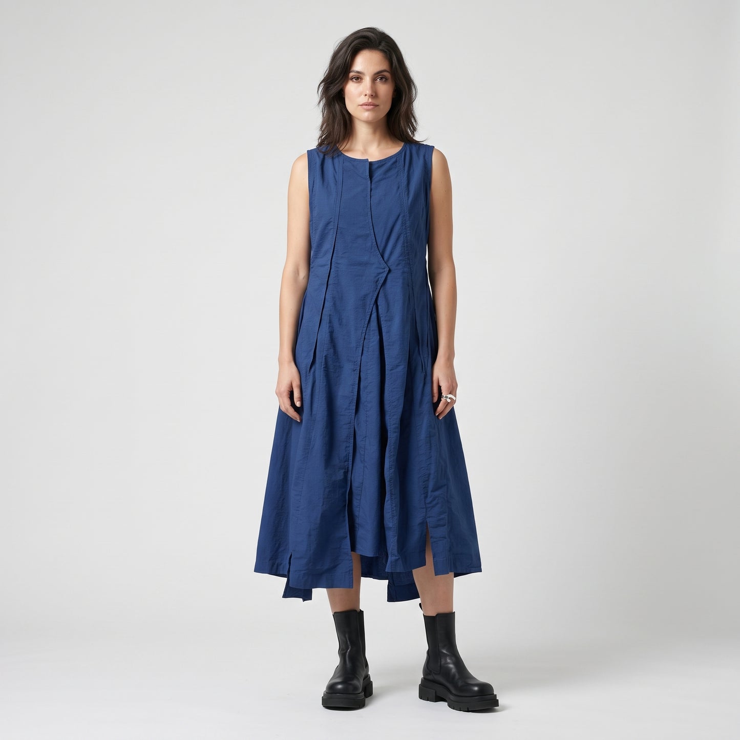 Tailored Blue Structured Vest