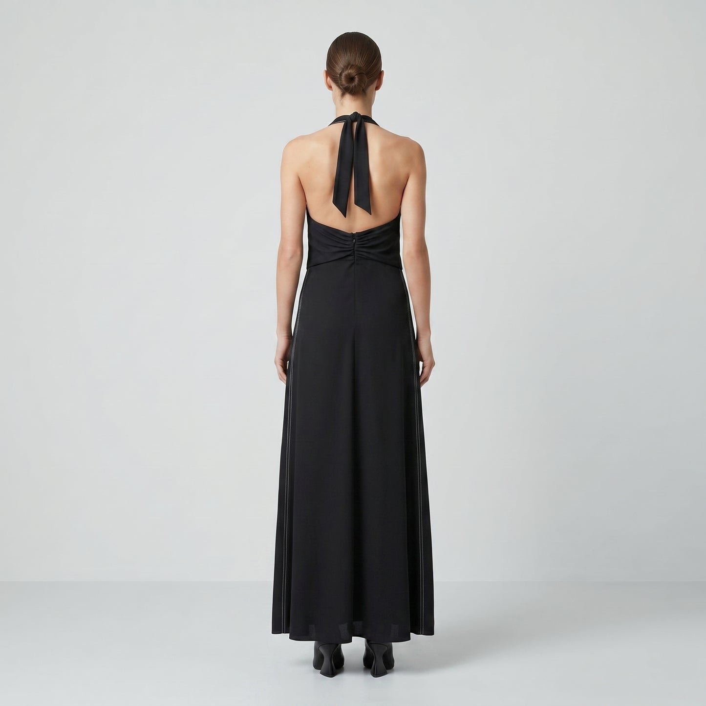 Halter Neck  Long dress
