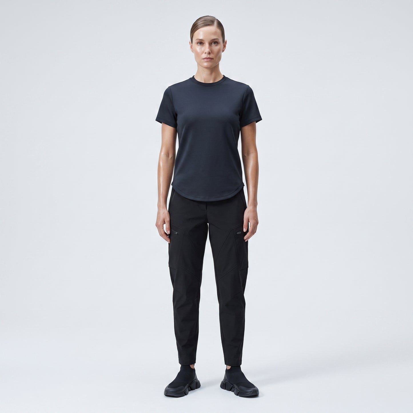 Modern Technical Crewneck T-Shirt