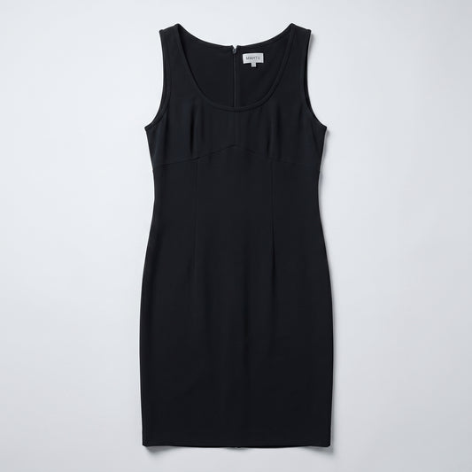 Essential Sleeveless Black Sheath