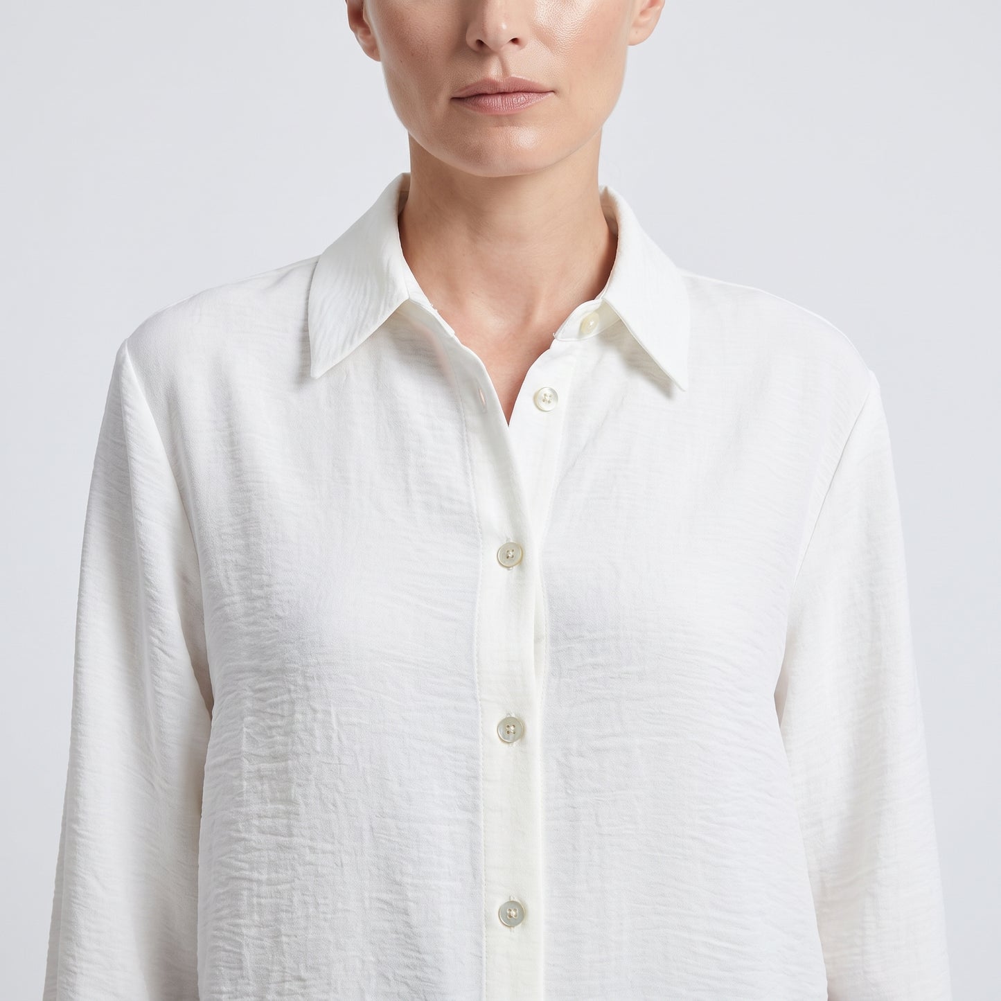 Classic Textured Button-Down Shirt
