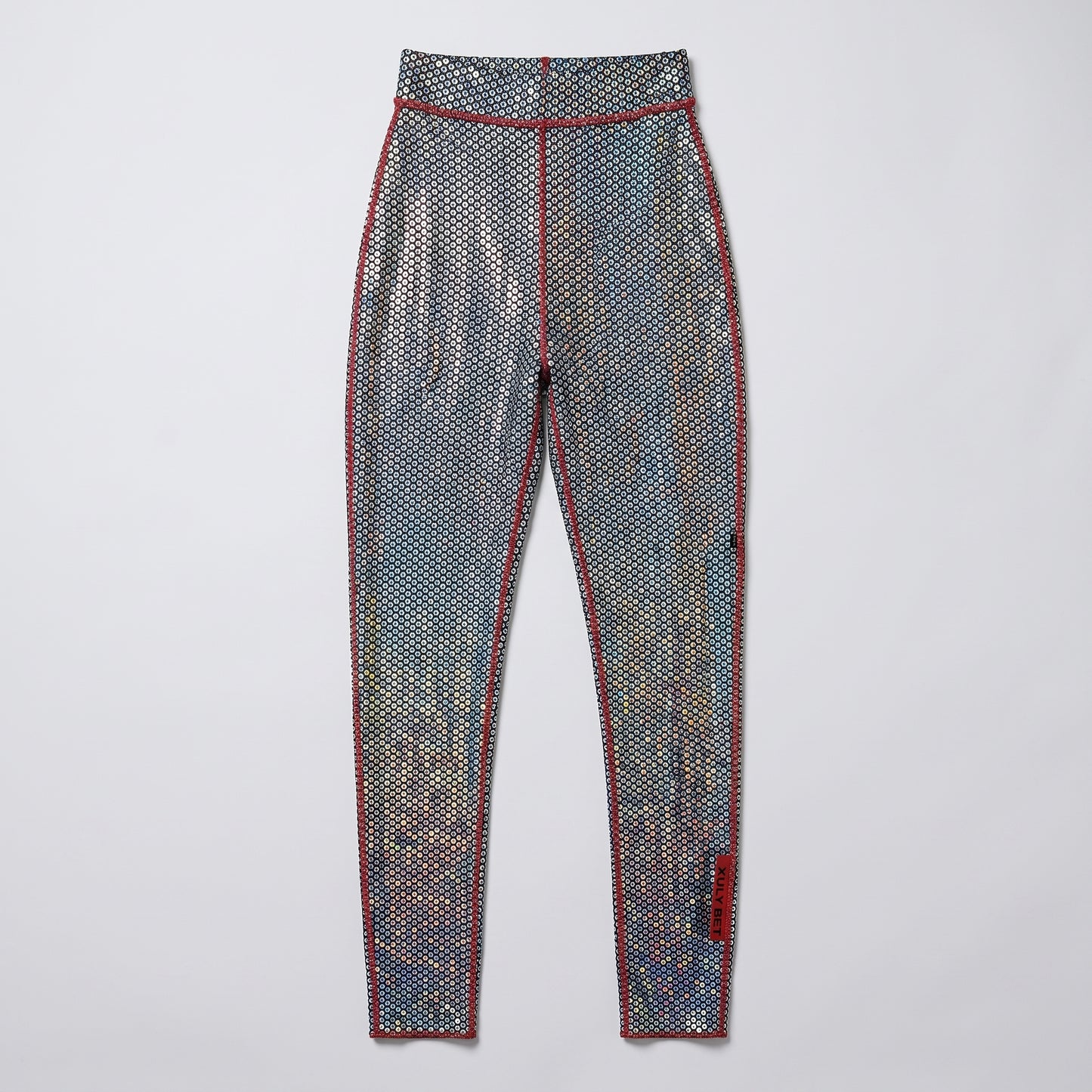 Iridescent Sequin High-Rise Leggings