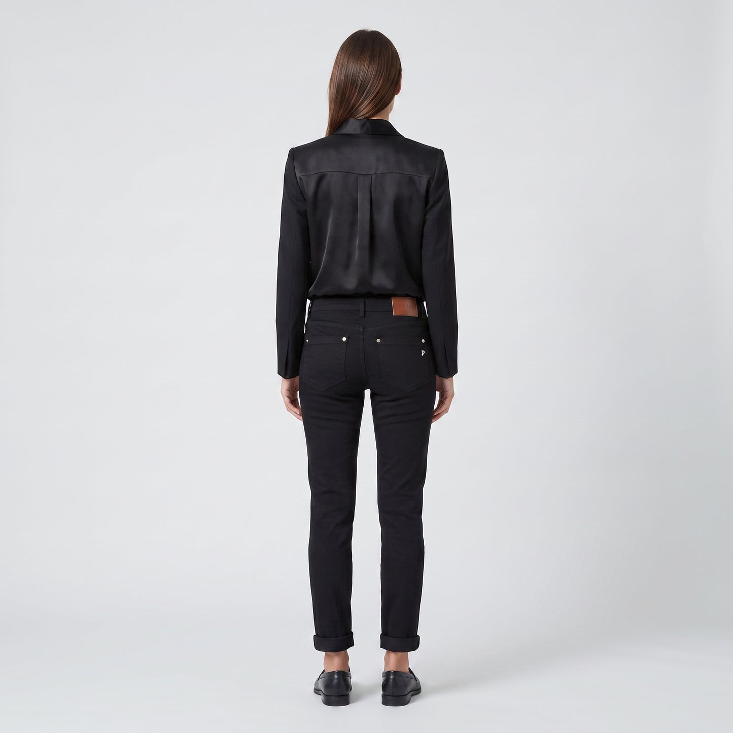 Classic Black Slim Fit Denim