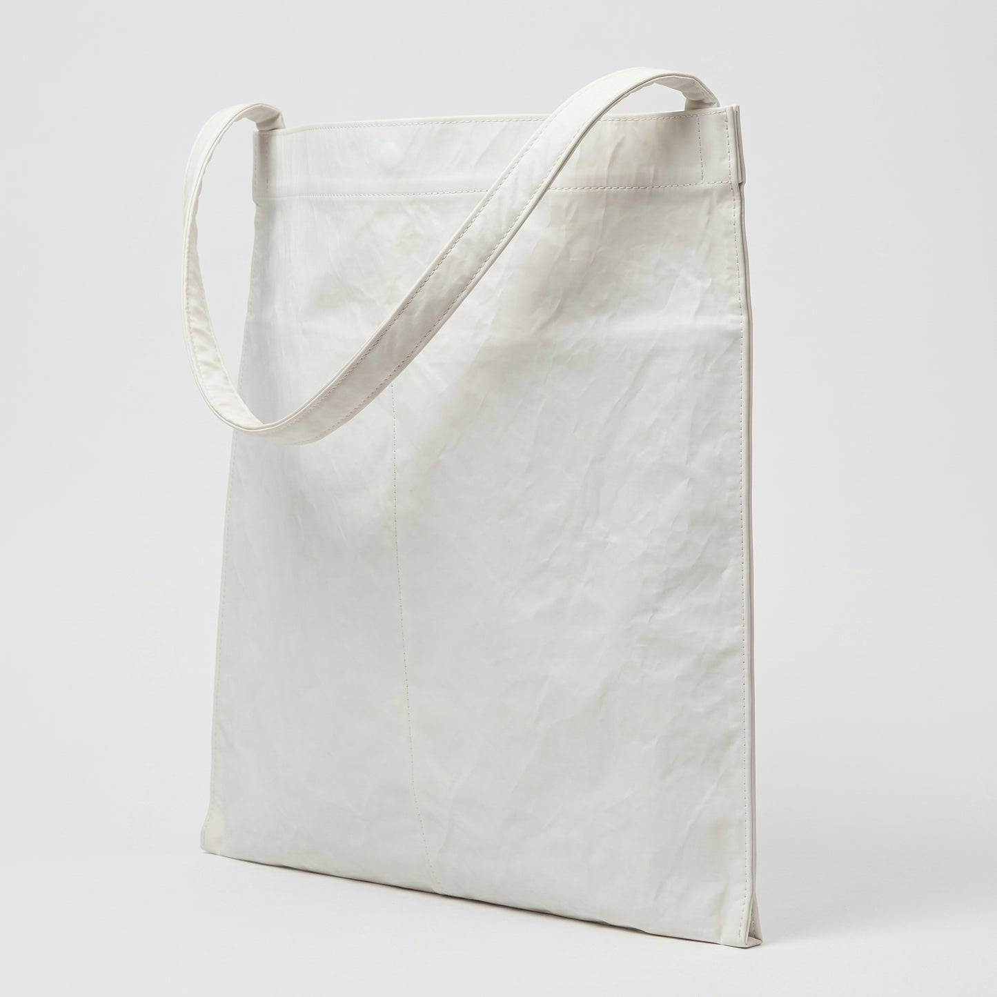 Minimalist Crinkled Shoulder Bag