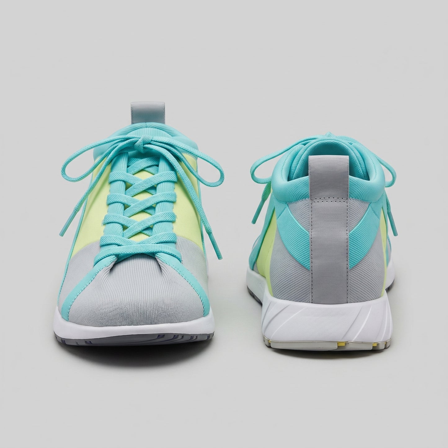 Colorblock Performance Lace-Up Sneakers