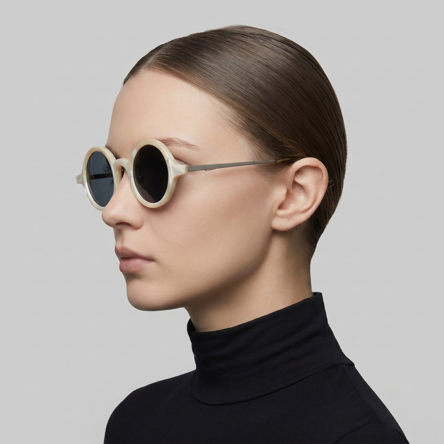 Round Acetate Sunglasses