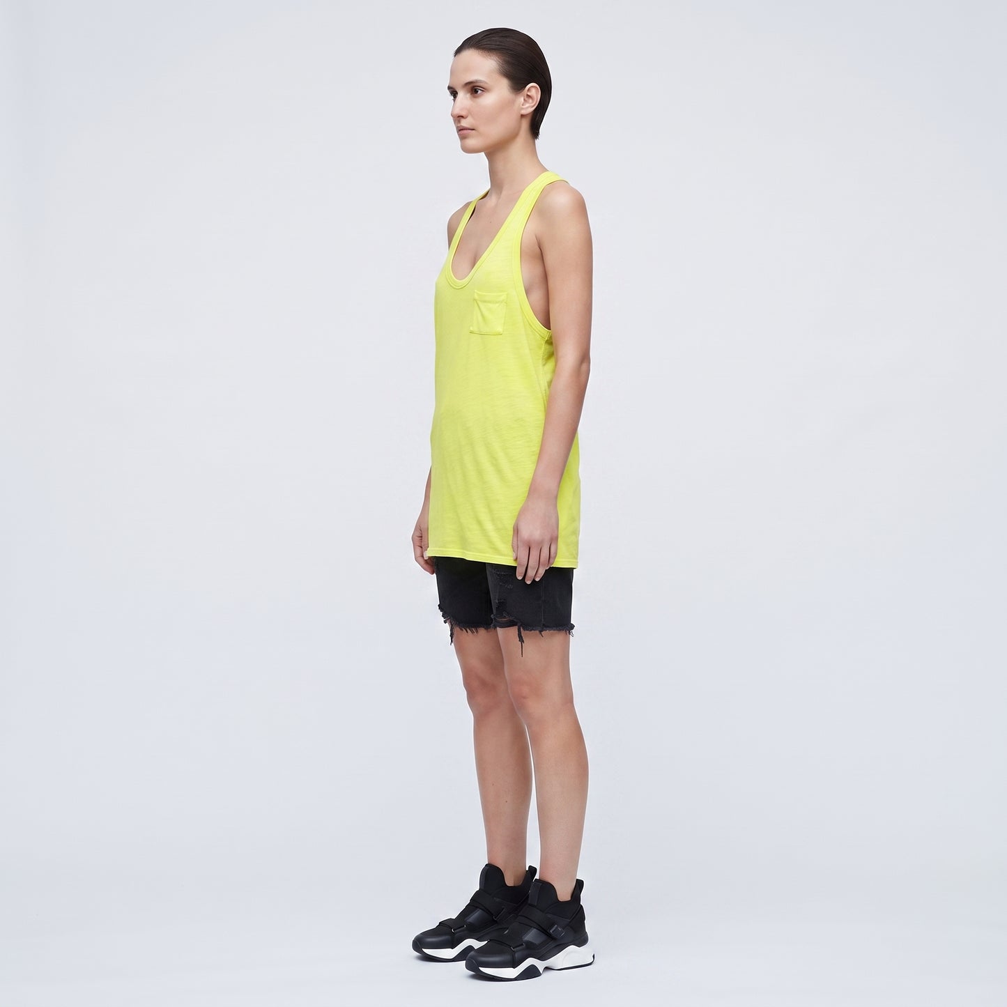 Neon Racerback Pocket Tank Dress