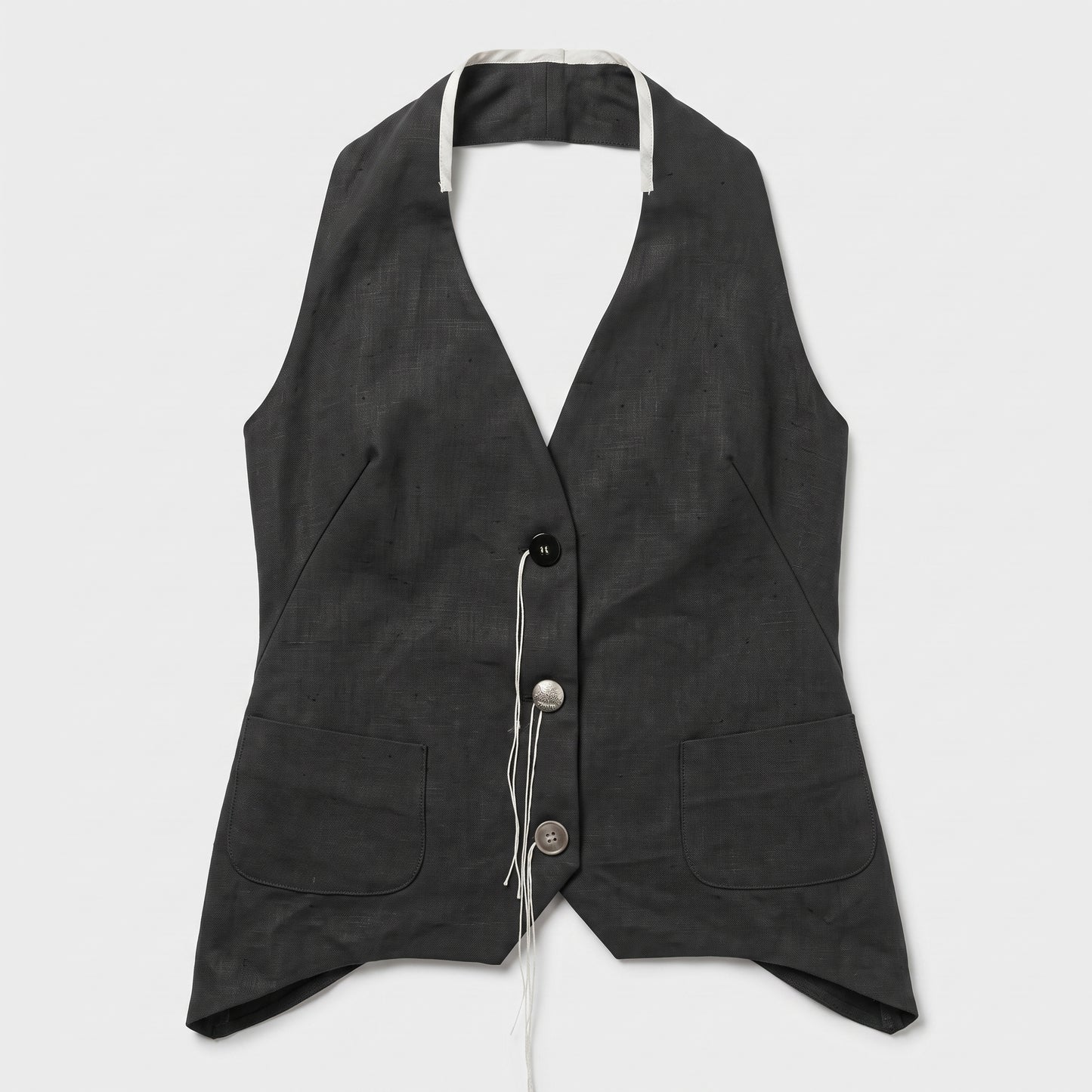 Tailored Halter Neck Vest