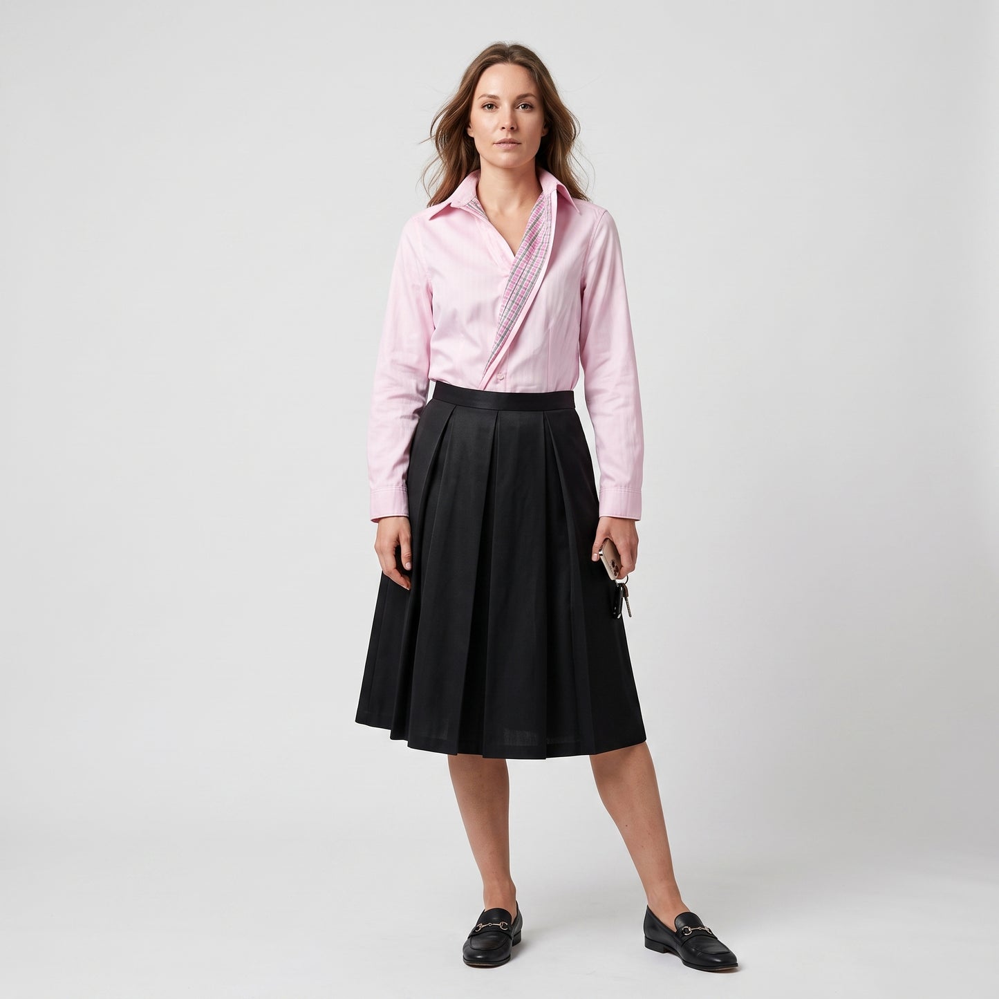 Classic Pink Collared Shirt