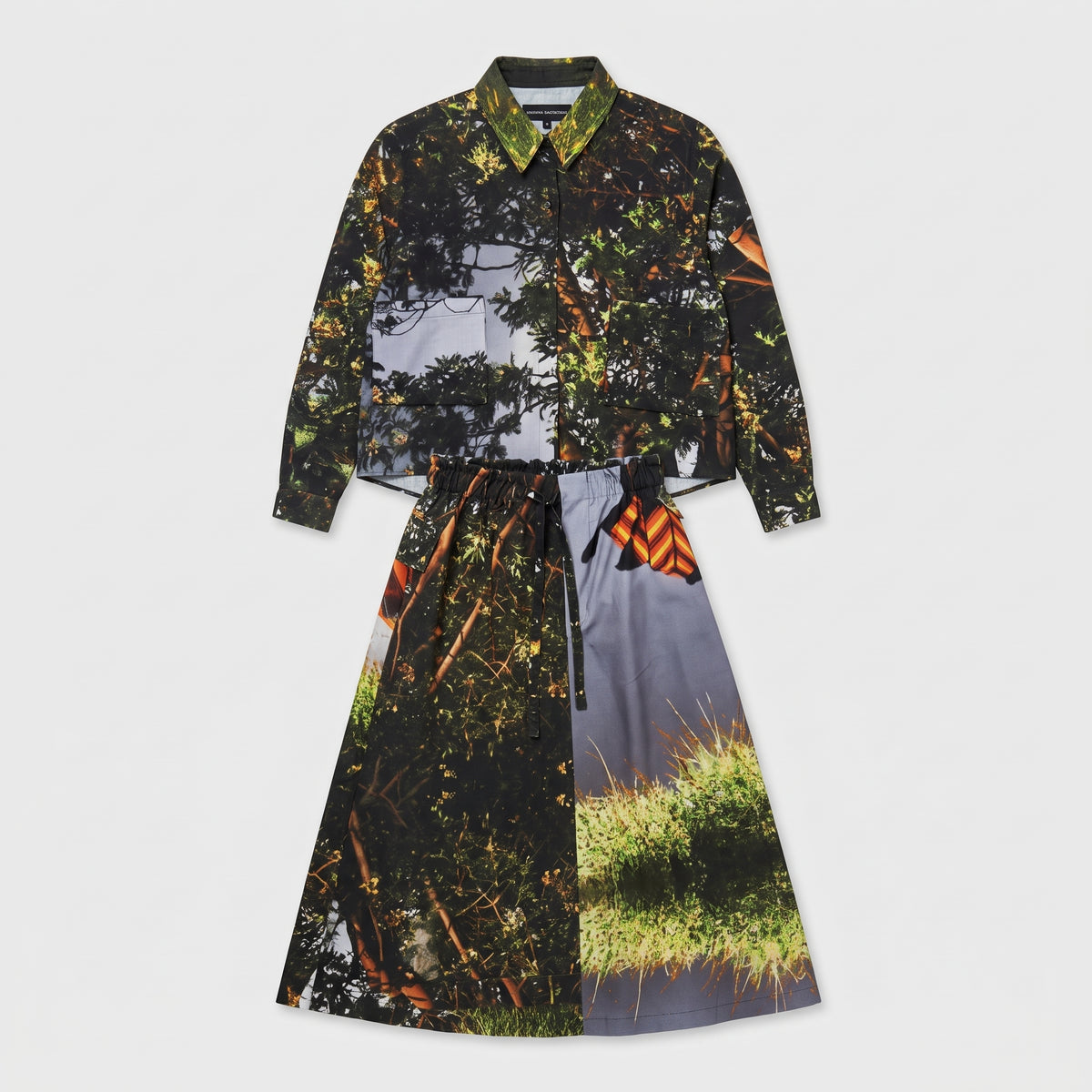Nature Print Coordinated Set