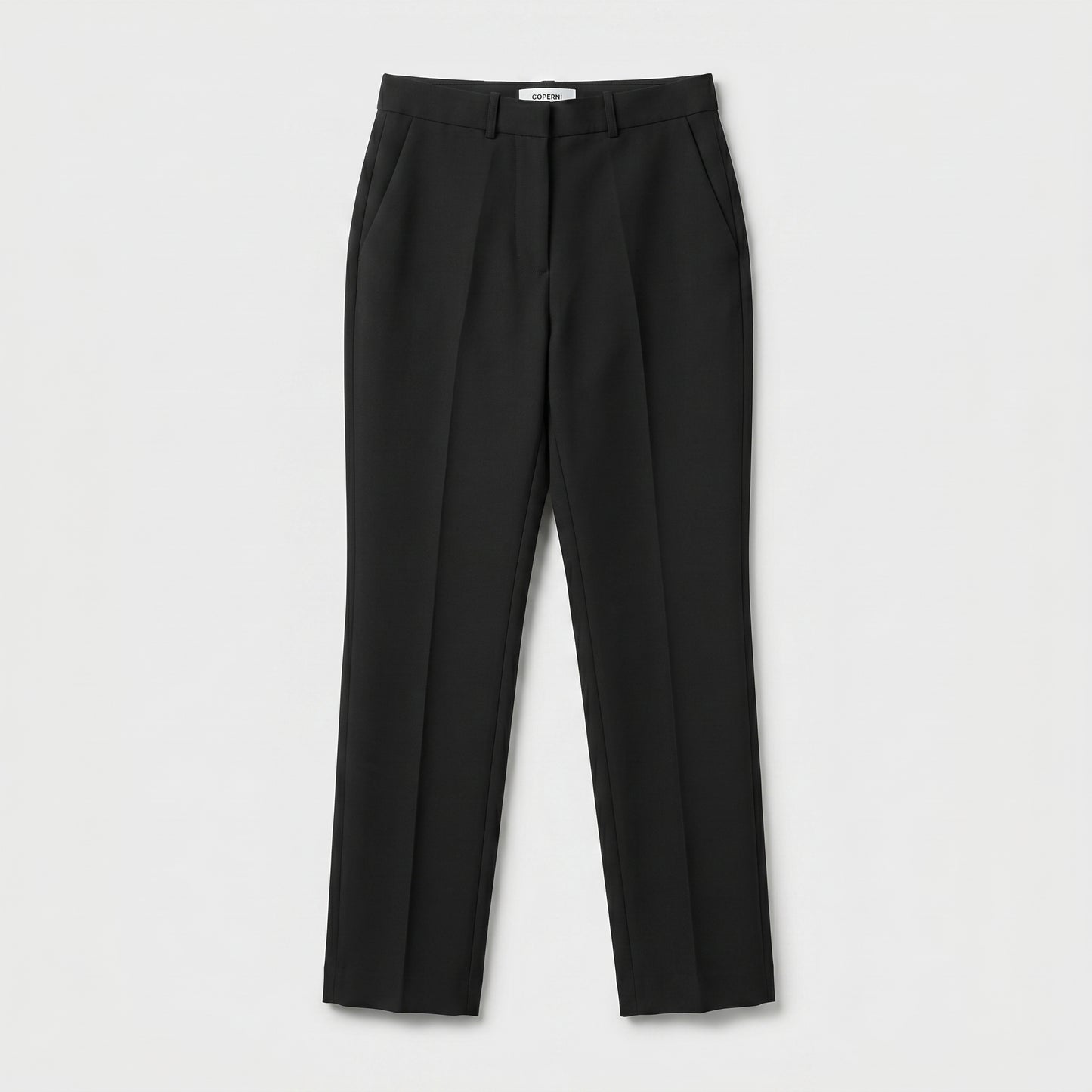 Tailored High-Rise Slim Trousers
