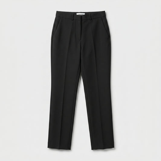 Tailored High-Rise Slim Trousers