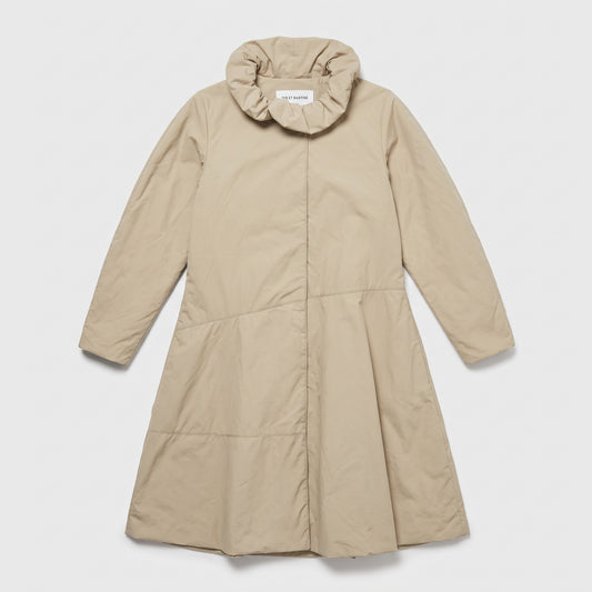 Minimalist High-Neck Padded Coat