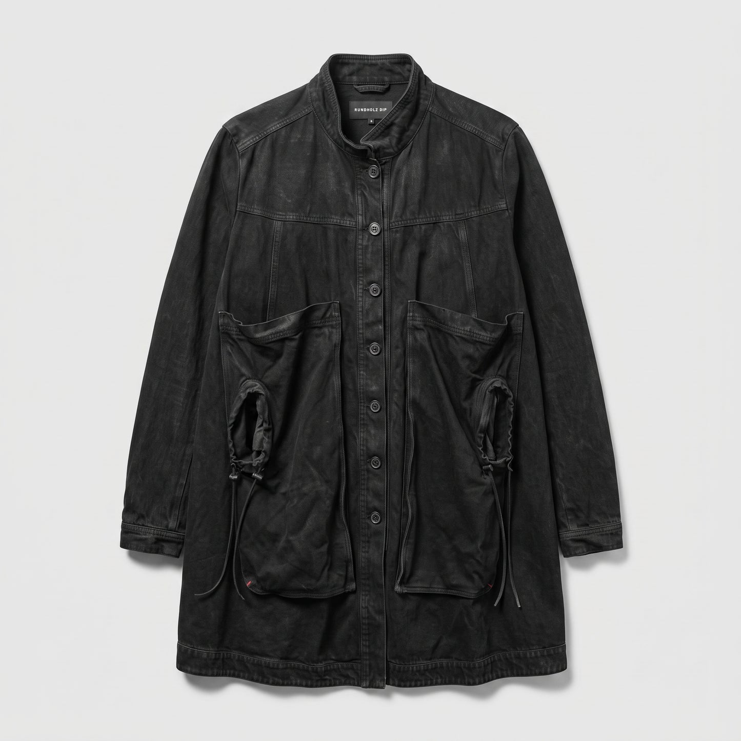 Structured Utility Denim Jacket