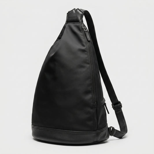 Minimalist Sculptural Teardrop Backpack