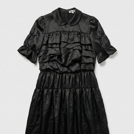 Ruffled Peter Pan Collar Dress