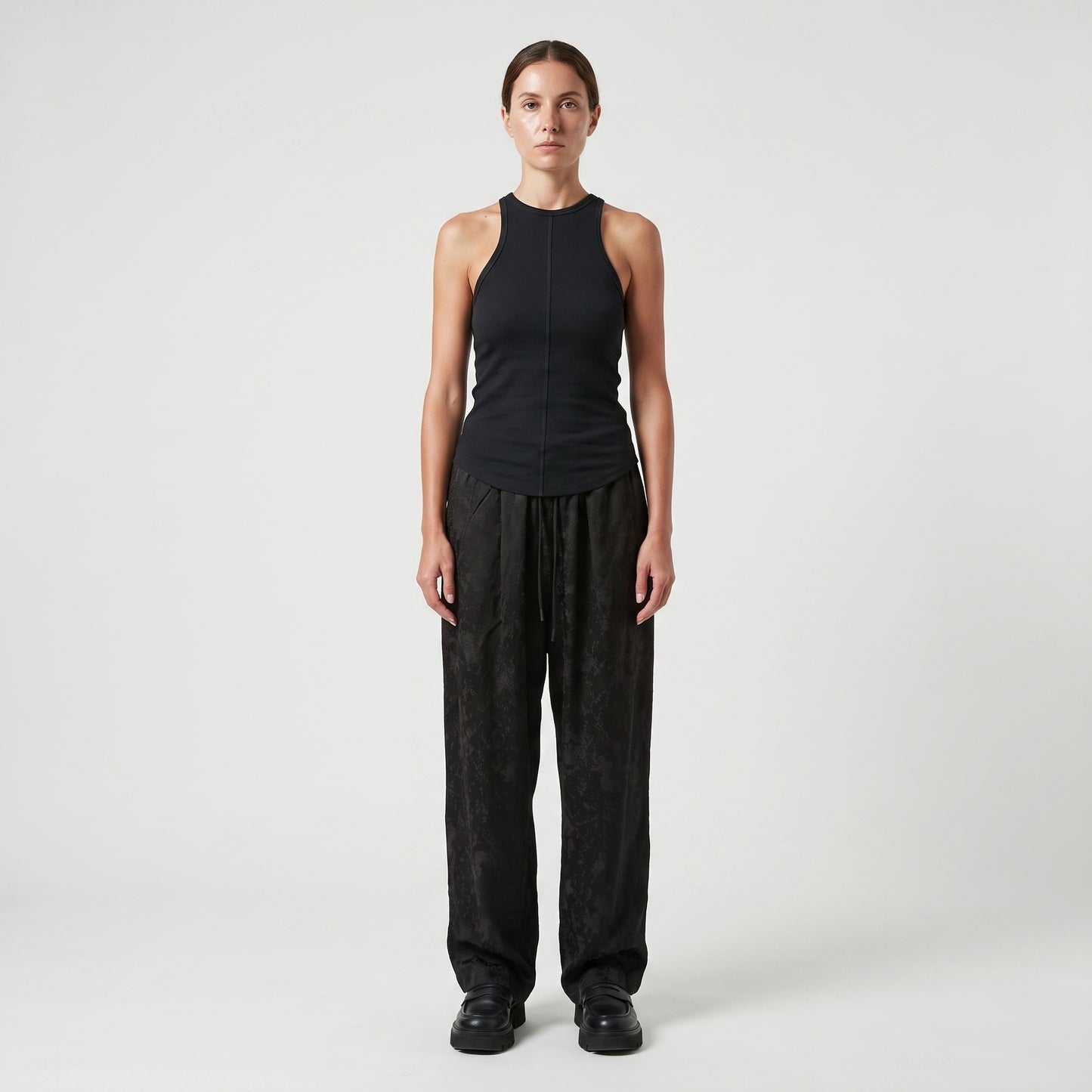 Essential Ribbed Racerback Tank